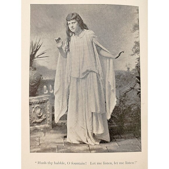 1892 Speaker's Ideal Entertainments 1st Edition HC Victorian Vickers Dramas E32 - Picture 4 of 8